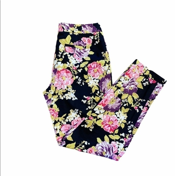 Halogen Taylor Fit floral capri - Picture 4 of 9